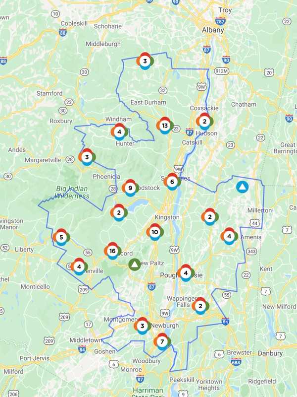 Storm System Knocks Out Power In Hudson Valley