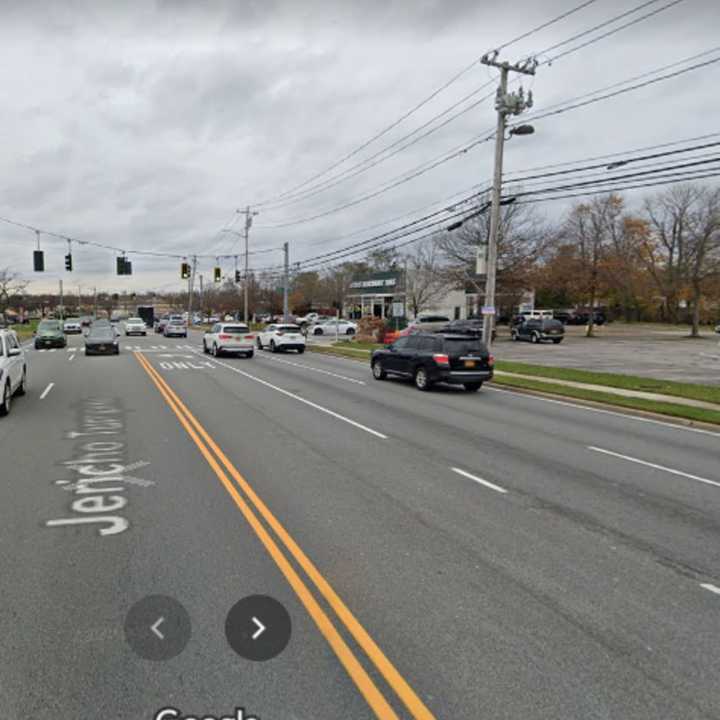 Jericho Turnpike near Ruth Boulevard in Commack.