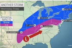 Here's Latest Time Frame For New Storm System Expected To Bring Snowfall