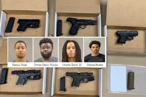 'We Will Find You': 5 Handguns, Loaded Mag, Drugs Seized In Annapolis Shootings