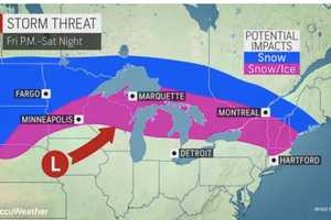 Projected Track Shifts For New Winter Storm Taking Aim On Northeast: Here's Latest