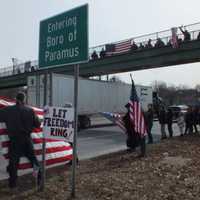 <p>Truckers&#x27; convoy</p>