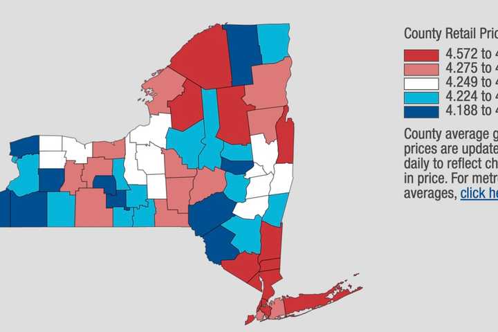 Here's Breakdown By County On How Much Gas Prices Have Increased In NY Since Last Week