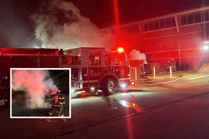 Generator Catches Fire At Morris County High School (PHOTOS)