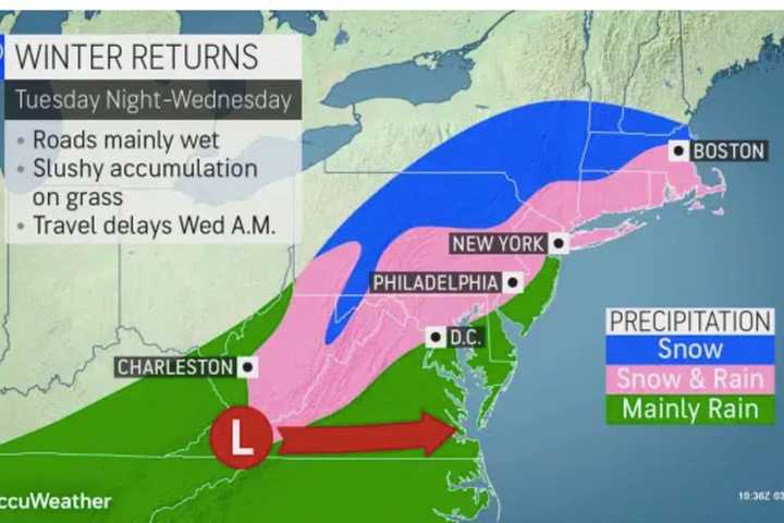 Snow Joke! New Round Of Wintry Weather Headed To Region; Here's How Much Accumulation To Expect