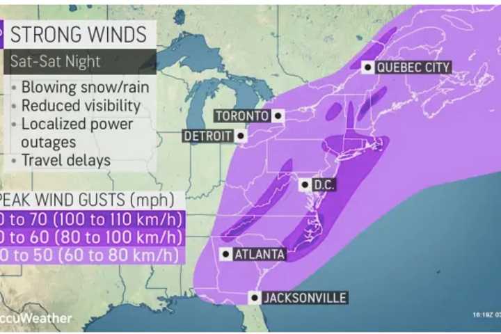 Massive New Storm Will Bring Damaging Winds, Rain With Heavy Snow In Parts Of Region