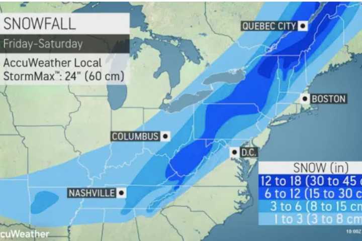 Bomb Cyclone Bringing Heavy Snow, Slick Roads To Region This Weekend: Forecasters