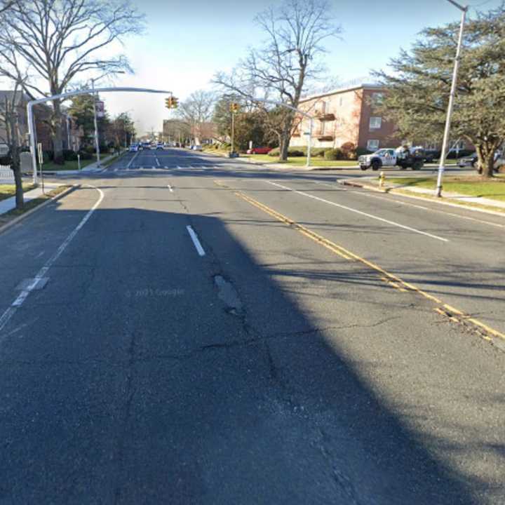 Merrick Road in the vicinity of North Forest Avenue