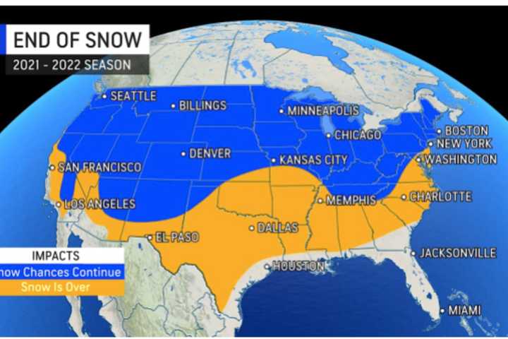 Will There Be More Snow Even Though Spring Has Sprung? Forecasters Say It's Possible