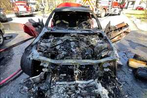 Crews Douse Lehigh Valley Car Fire (PHOTOS)