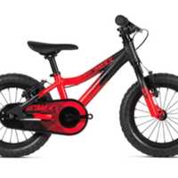 <p>Recalled 2016 Ramones 14-inch red kids bicycle</p>