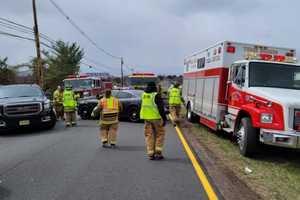 Trapped Victim Extricated Following Head-On Hunterdon County Crash