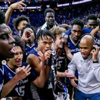 <p>The Final Four is starting without the Peacocks, but their Cinderella story lives on.</p>