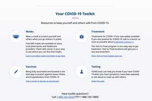 COVID-19: New One-Stop Site Launched For Info On Vaccines, Tests, Treatments, Masks