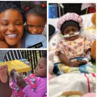 <p>Leah and Alayah Butler, 3.</p>