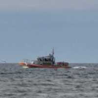 <p>The search was on for a sunken vessel (Photo courtesy of Donna Dorworth/ Watch the Tramcar Please)</p>