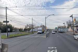 Truck Topples Pole, Live Wires Across Route 9 In Central Jersey (DEVELOPING)