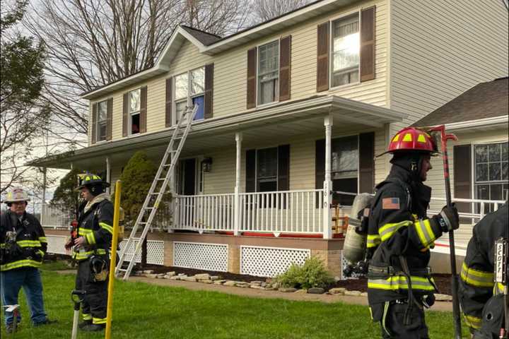 Crews Douse 2-Alarm Blaze In Sussex County (PHOTOS)