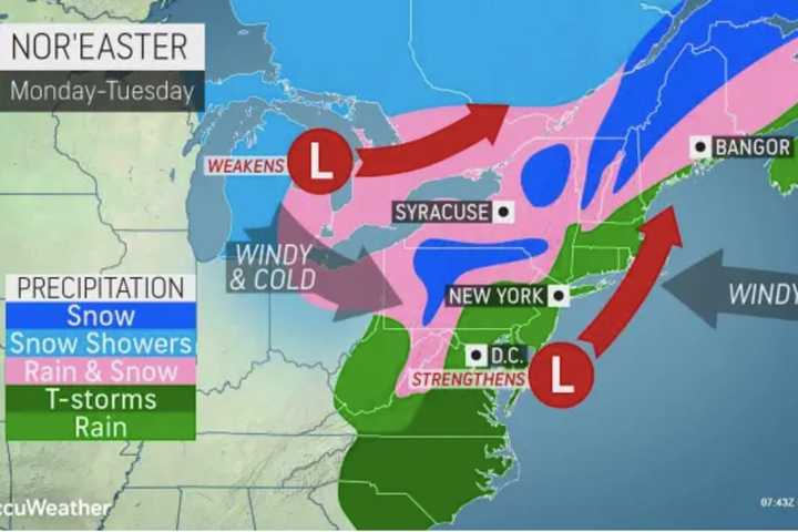 Post-Easter Nor'easter? Brace For Freezing Temps, Wintry Mix