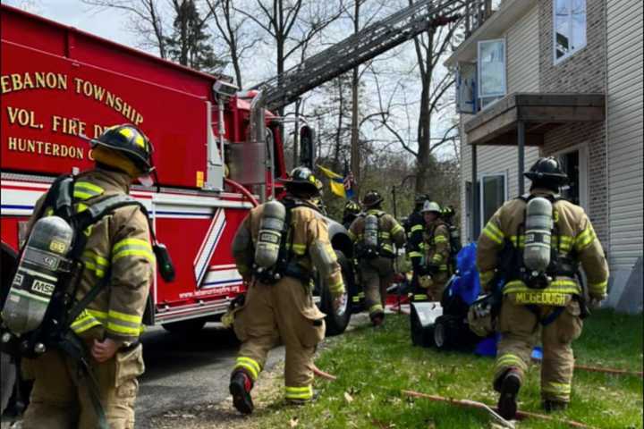 2 Dogs Rescued From Hunterdon County House Fire (PHOTOS)