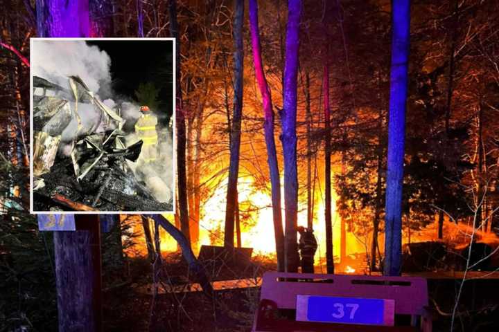 Crews Douse Massive 2-Alarm House Fire In Sussex County (PHOTOS)