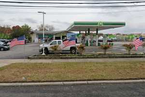 Fire Breaks Out At Long Island Gas Station