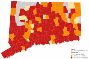 COVID-19: Seven-Day Positivity Rate Tops 8 Percent In CT; Latest Breakdown Of Cases, Deaths