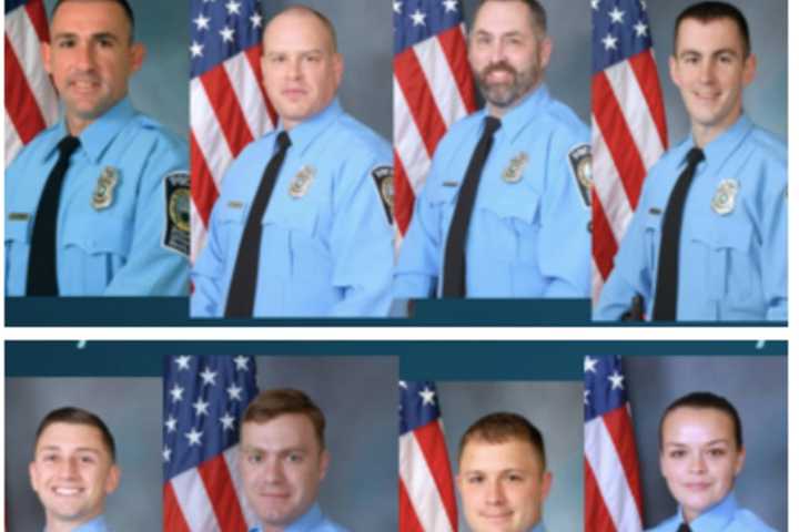 8 Virginia Officers Honored For Lifesaving Efforts In Restaurant Shooting