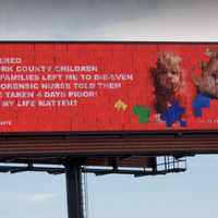 <p>Sarah Mullinix&#x27;s billboard.</p>