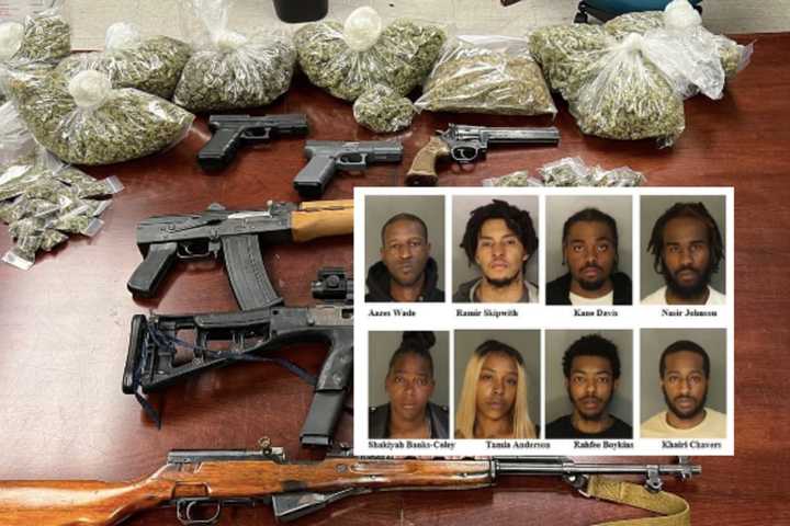 AK-47 Among 13 Rifles, Several Pounds Of Drugs Seized In Newark Crackdown