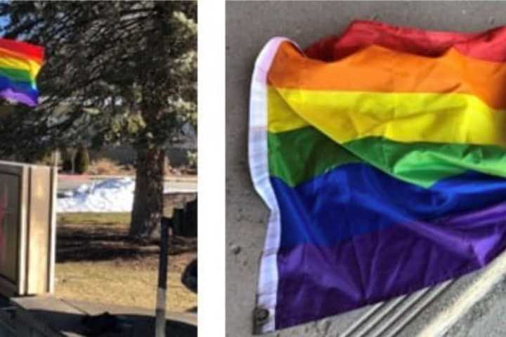 LGBTQ+ Pride Flag Burned Outside Sparta Church, Police Say