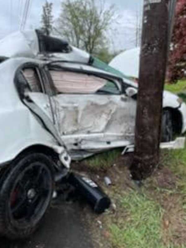 Unconscious Driver Hospitalized In Serious Hunterdon County Crash (PHOTOS)