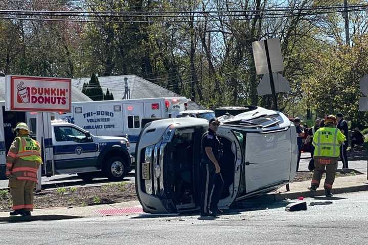 2-Car Crash Shuts Down Busy Montvale Intersection (DEVELOPING)