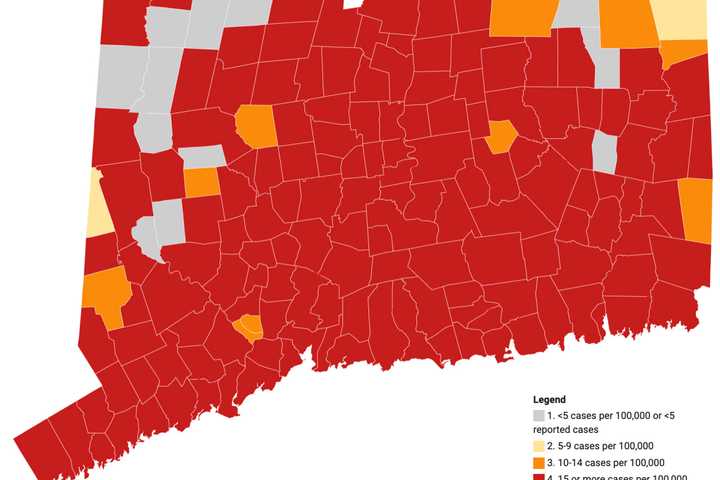 COVID-19: Positive Infection Rate Tops 13 Percent In CT; 300 Now Hospitalized