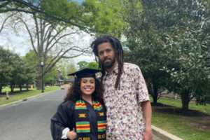 J. Cole Attends NJ Fan's College Graduation