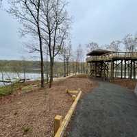 <p>The kayak launch at Hempstead Lake State Park.</p>