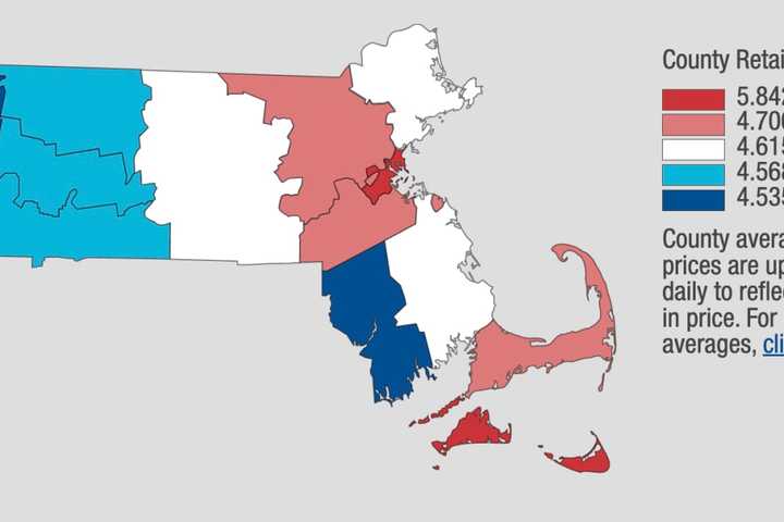 Gas Prices Hit New Record High In Massachusetts Amid Surge In Oil Costs