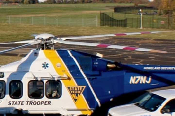 Trapped Driver Flown To Hospital Following Hunterdon County Crash: State Police