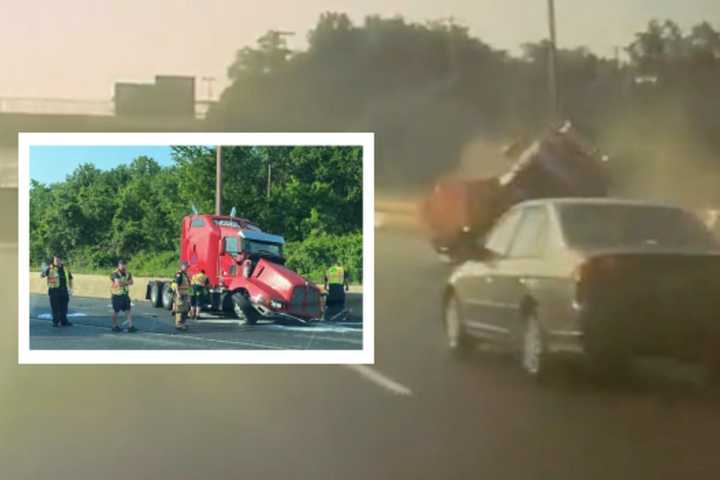 Dashcam Footage Captures Horrific I-270 Crash (VIDEO)