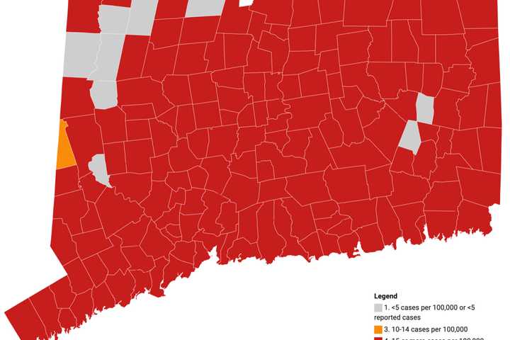 COVID-19: Positivity Rate Dips Below 11 Percent In CT, 31 New Deaths Reported