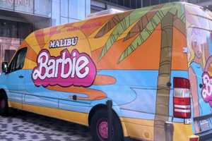 Malibu Barbie Truck Rolls Through NJ Malls