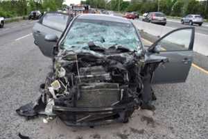 Teen Driver Rear-Ends Cement Truck On Route 21