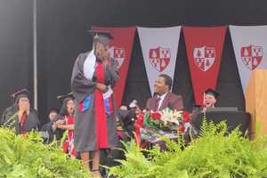 Surprise Proposal Shocks Montclair State Grad (VIDEO)