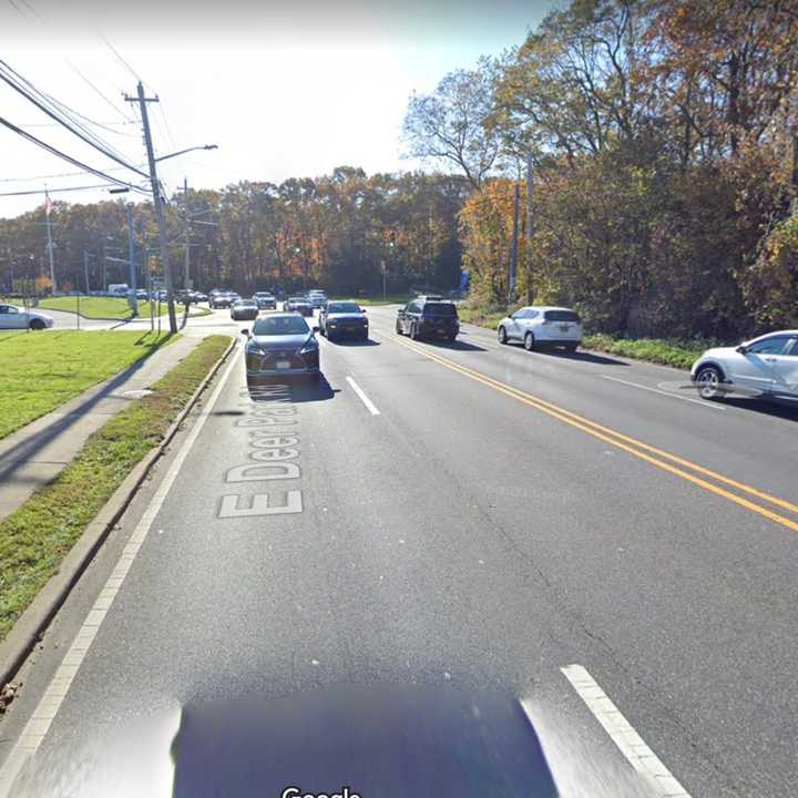 East Deer Park Road near Deforest Road North in Dix Hills.