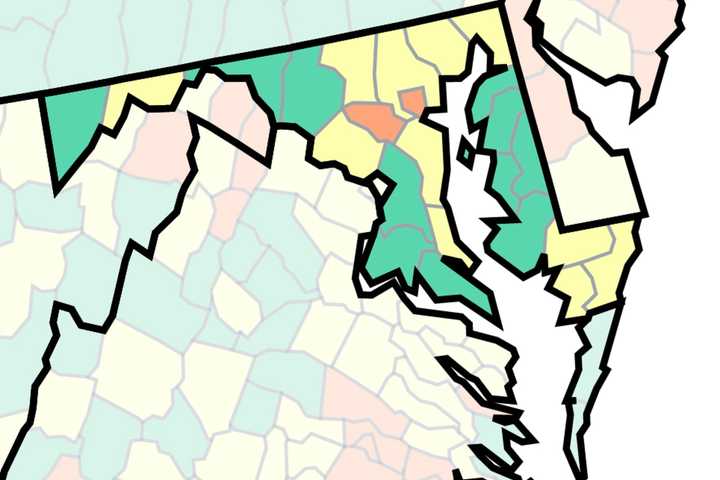 COVID-19: CDC Recommends Wearing Masks Indoors In These Maryland Counties