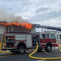 <p>Windward Motel fire</p>