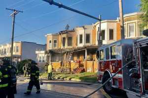 Four Hurt In Fire That Tore Through Baltimore Homes