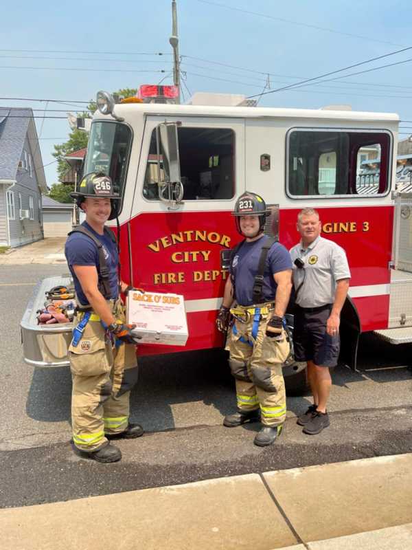 Sub Shop Ruined In Fire Feeds Jersey Shore Firefighters