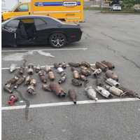 <p>The catalytic converters recovered.</p>