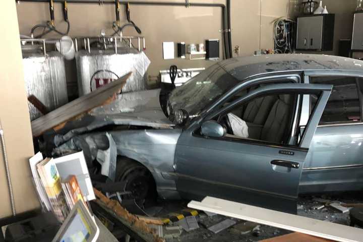 Car Barrels Through Hunterdon County Brewery Causing Major Damage, Long-Term Shutdown (PHOTOS)